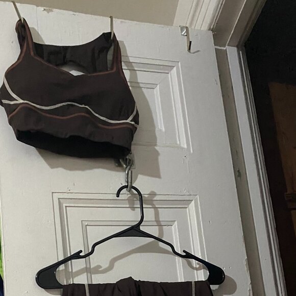 Buffbunny loch ness leggings and transcend bra in journey dark brown small S - Picture 2 of 2